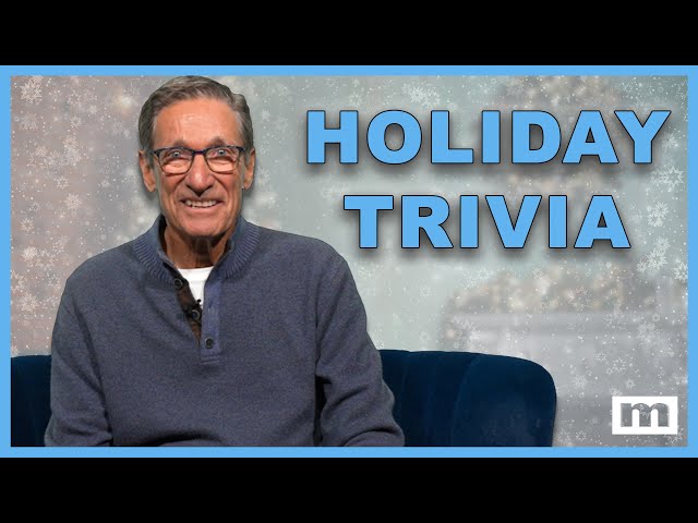 Maury Plays Christmas & Hanukkah Trivia Questions!