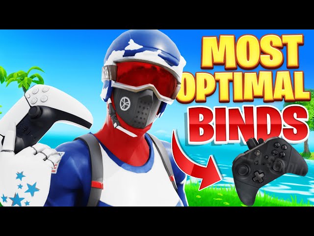 The Most Optimal Controller Binds & Sensitivity For Fortnite! (PS4, PS5, Xbox, PC)