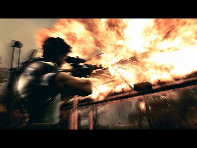 Resident Evil 5 - "Ship Deck" Gameplay HD