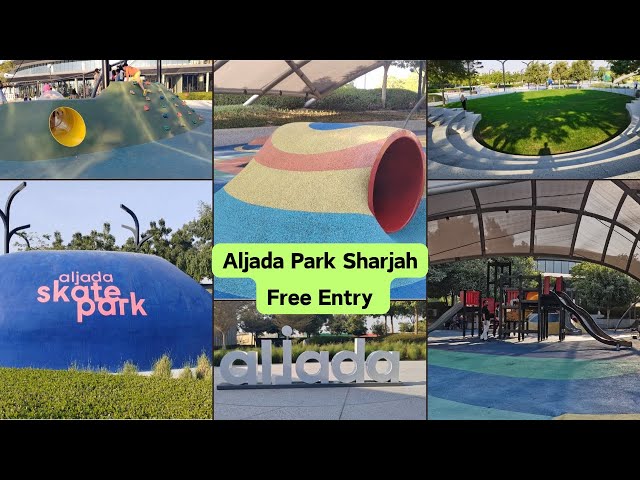 aljada park and aljada skate park sharjah | skate park sharjah dubai | dubai sharjah park #aljada