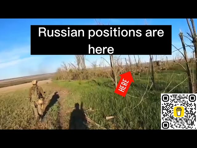First Person combat video of a Ukrainian Scout team in Direct combat with Russian Troops