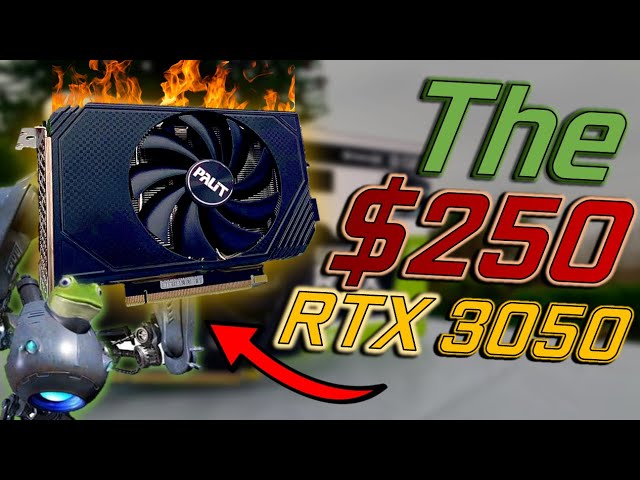 The RTX3050 - Tested, Reviewed, Benchmarked!