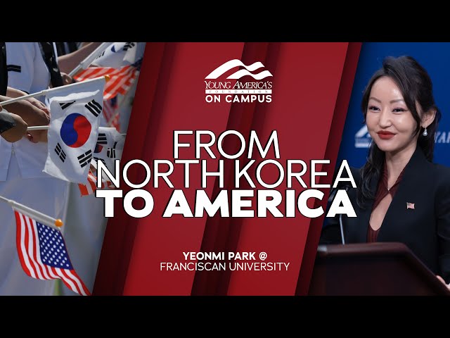 From North Korea to America: Life, Liberty, and the Pursuit of Happiness | Yeonmi Park LIVE
