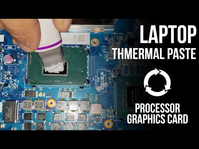Laptop Thermal Paste Change on Processor and Graphics Card (Lenovo Laptop) #shorts