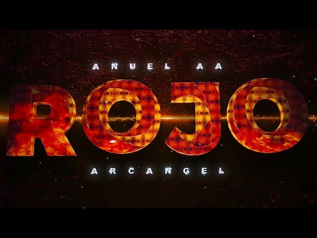 Arcángel, Anuel AA - Rojo (Video Lyric)
