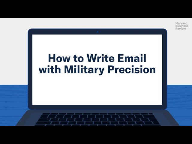 How to Write Email with Military Precision