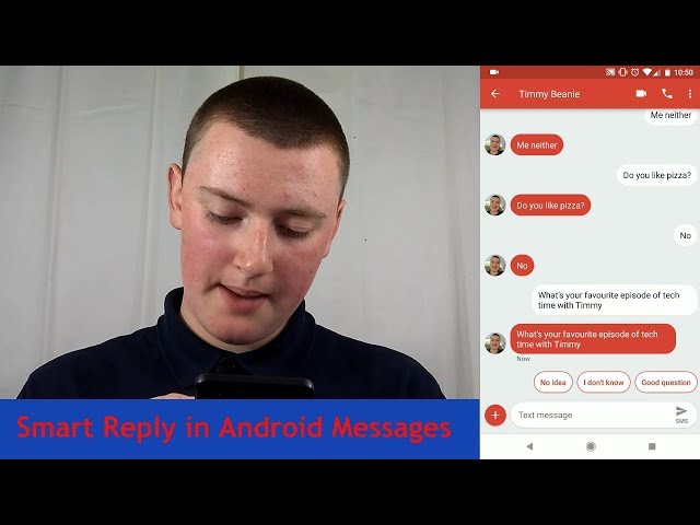 Smart Reply in Android Messages