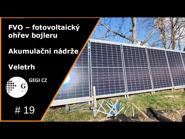 FVO - fotovoltaický ohřev TUV | akumulačky | veletrh
