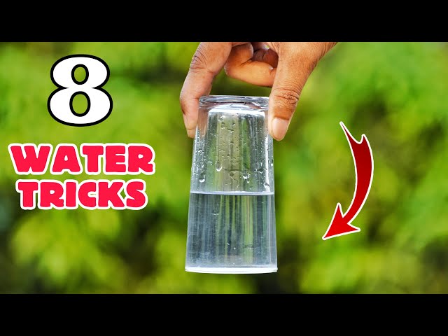 8 Amazing Water Experiments At Home || Easy Science Experiments With Water