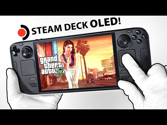 Steam Deck OLED Unboxing! + Gaming Test (New & Improved)