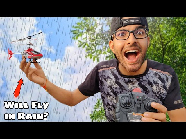 Can Rc Helicopter Fly In Rain Or Crash? बारिश में Rc हेलिकाप्टर उड़ पाएगा?