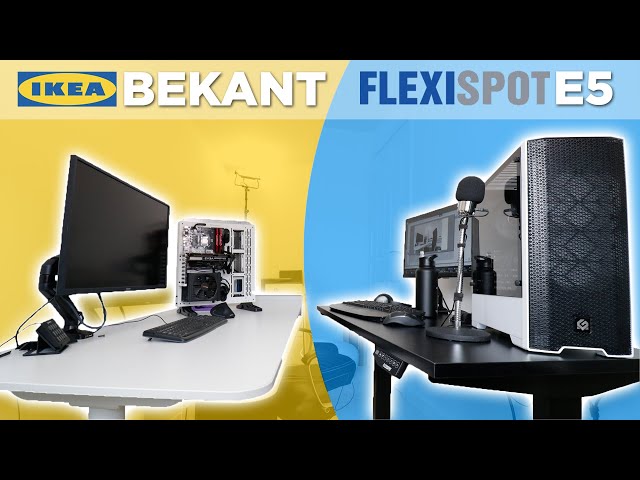 FlexiSpot E5 vs IKEA BEKANT Desk
