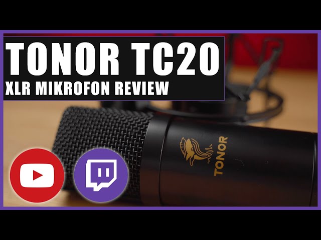 XLR Mikrofon für Streamer?! TONOR TC20 XLR Review