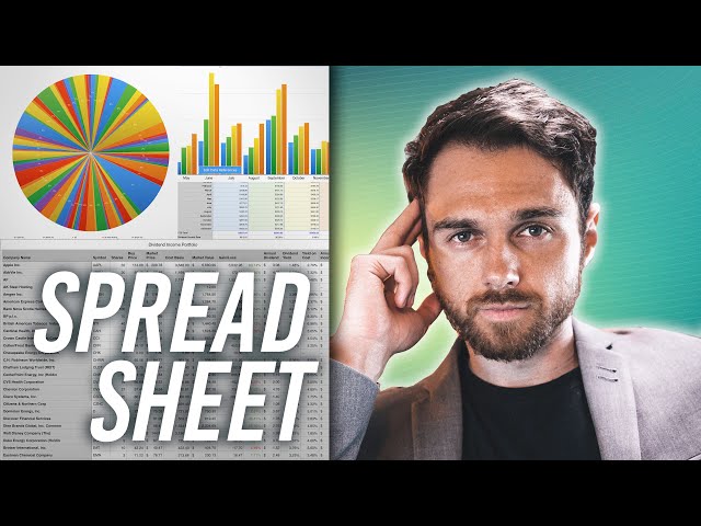 How to Track Passive Income - SPREADSHEET (Dividend Income)
