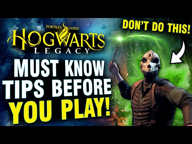 Hogwarts Legacy - Must Know Beginner Tips BEFORE You Play!