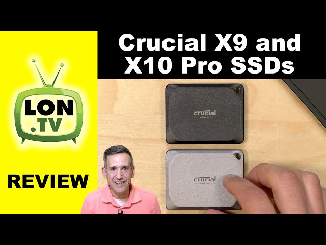 Crucial X9 and X10 Pro USB SSDs Review