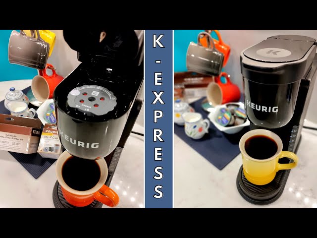 Keurig K-Express Set Up and Review | How to Install Water Filter | How to use My K Cup Filter