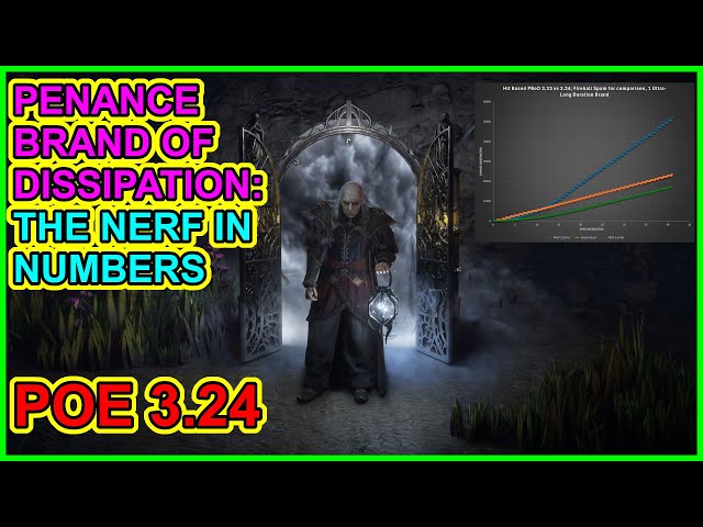 POE 3.24: How Big Is The Penance Brand of Dissipation Nerf? Still Playable? Path of Exile Necropolis