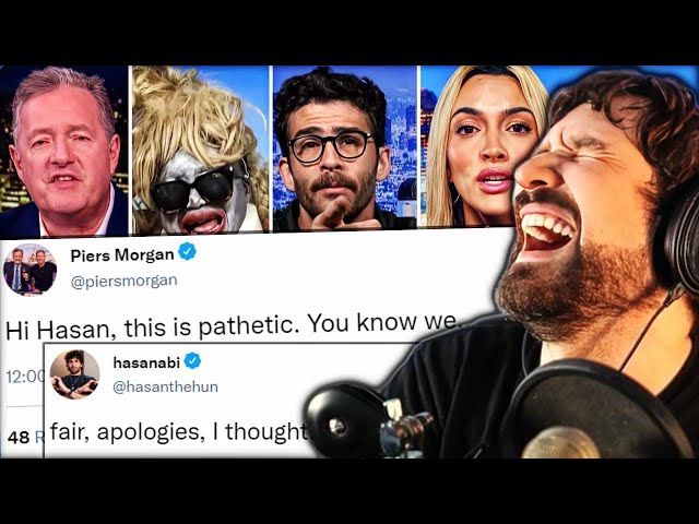 HE'S SO MAD! Hasan LOSES IT On Piers Morgan