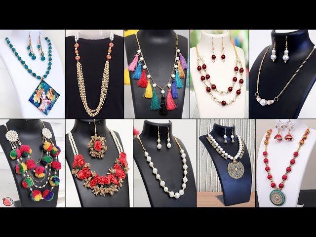 30 Creative Handmade Necklace Ideas !!! Jewelry Making at Home