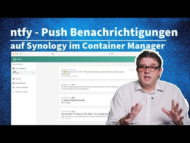 ntfy - Push-Benachrichtigungen // Push Notifications