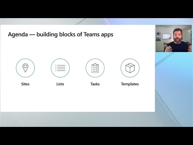 4 building blocks for every collab app: Templates Sites Lists and Tasks | INT102C