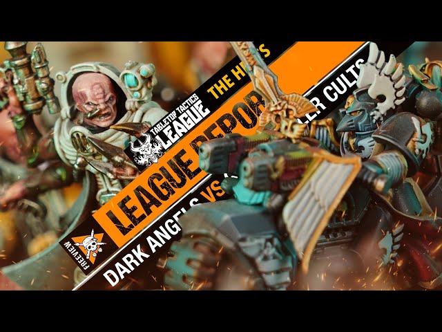 Dark Angels vs Genestealer Cults | Warhammer 40k League Report