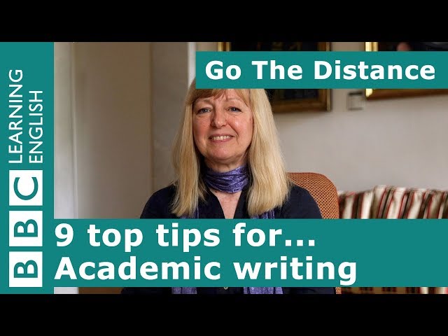 Academic Insights – 9 top tips for... academic writing