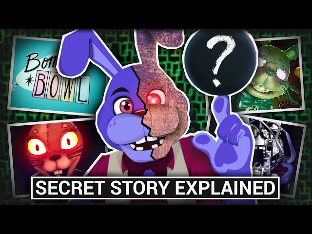 Bonnie's Secret Story in Five Nights at Freddy's: Security Breach Explained (FNAF Theories)