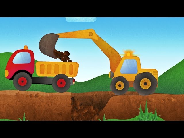 Tony the Truck & Construction Vehicles -  App for Kids: Diggers, Cranes, Bulldozer