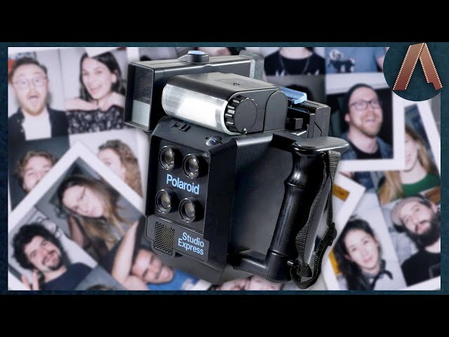 This POLAROID Camera was meant for taking passport photos
