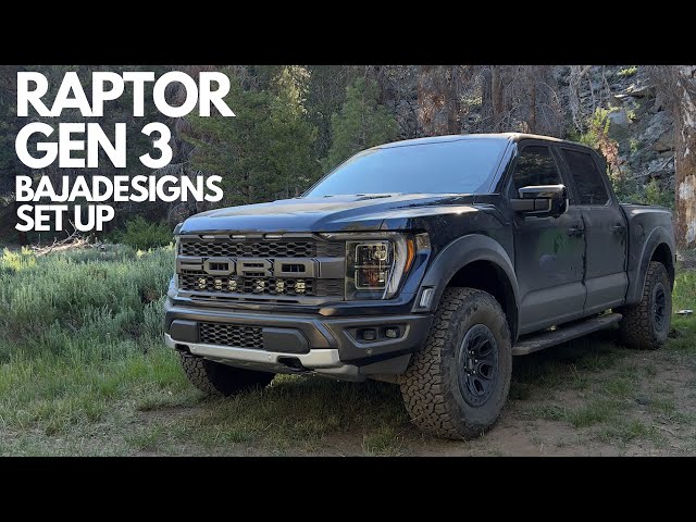 Baja Designs 2021+  Ford Raptor Behind Grille Kit
