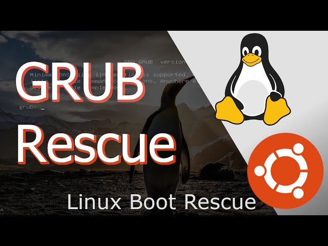 GRUB Rescue and Repair on Linux | Rescue and Repair your Bootloader! (Ubuntu)