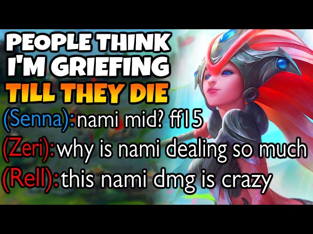 No one expects AP Nami Mid damage after the buffs
