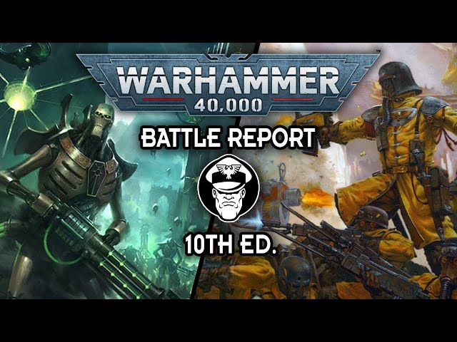 Mechanized Guard Vs Necrons | 10th Edition Battle Report | Warhammer 40,000