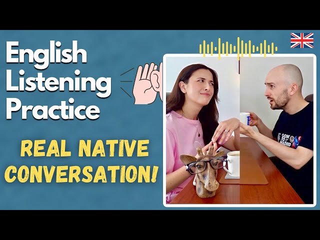 Everyday Native English Conversation B2-C1 - English Listening Practice #5