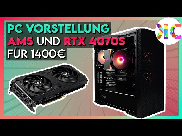RGB Gaming PC Vorstellung für 1400€ mit Sockel AM5