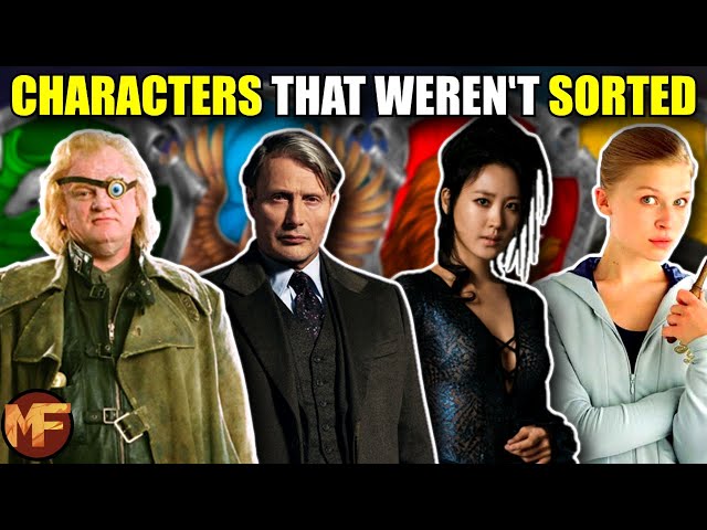 Sorting 35 Harry Potter Characters That Weren't Sorted in the Books