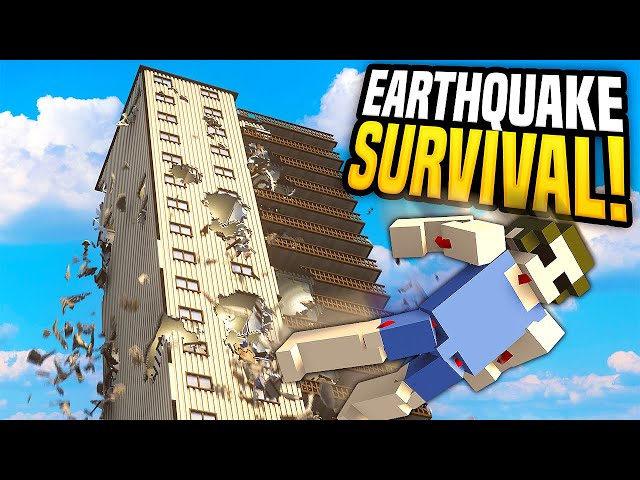 EARTHQUAKE Hits While I'm on a SKYSCRAPER - Teardown Mods Gameplay
