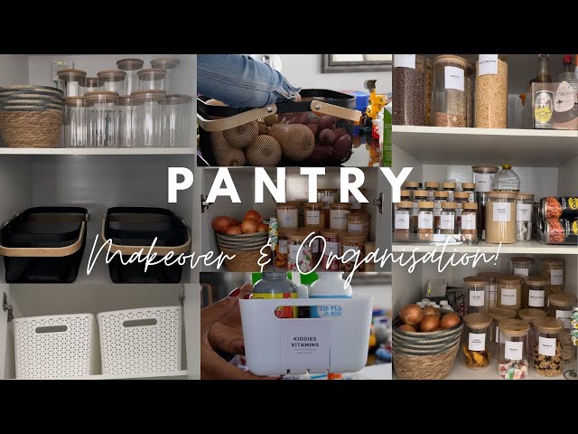 NEW Pantry Makeover and Organization | Kitchen Updates | House Update