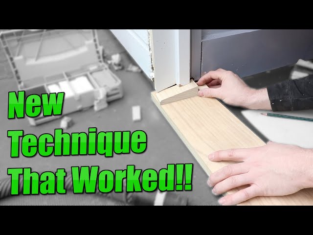Repairing A Rotten Door Cill - New Method!