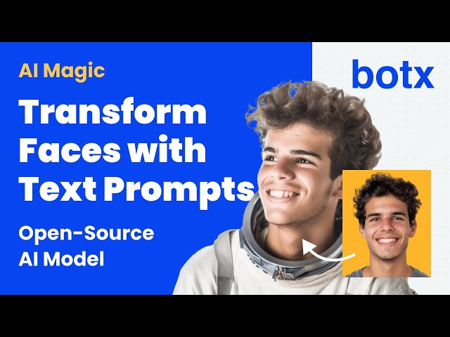 AI Magic: Transform Faces with Text Prompts | Open-Source AI Model Tutorial [No-Code]