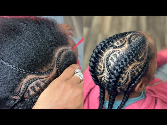 Check out this simple braid design 🚨🚨🚨