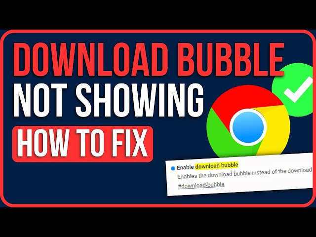 [FIXED] Chrome Download Bubble Not Showing | How to Disable Chrome Download Bubble