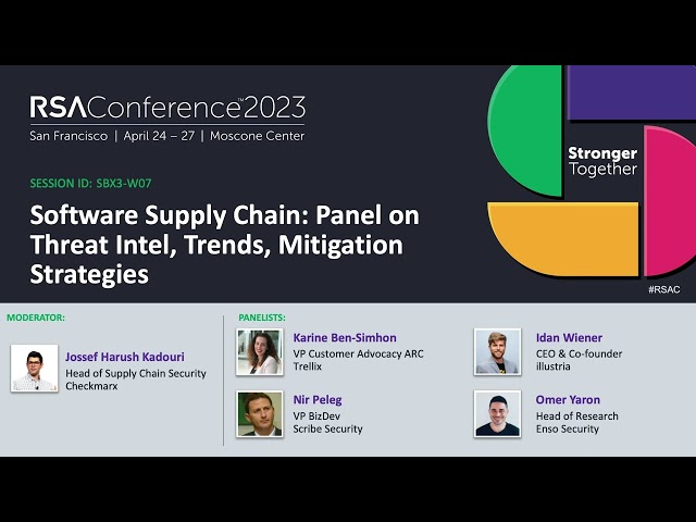 Software Supply Chain: Panel on Threat Intel, Trends, Mitigation Strategies