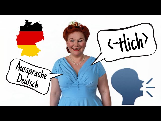 Assimilation Aussprache Deutsch „tlich“. German pronunciation