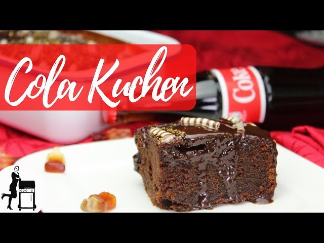Cola Kuchen Rezept - Schokokuchen für Grill & Backofen