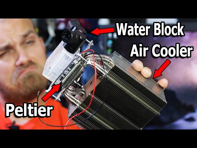 Can A Wish.com Water Block and a $4 Peltier Beat a 360mm Radiator?