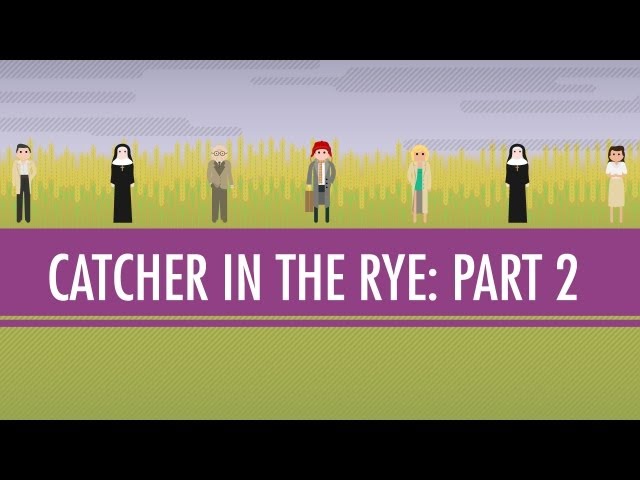 Holden, JD, and the Red Cap - The Catcher in the Rye Part 2: Crash Course English Literature #7