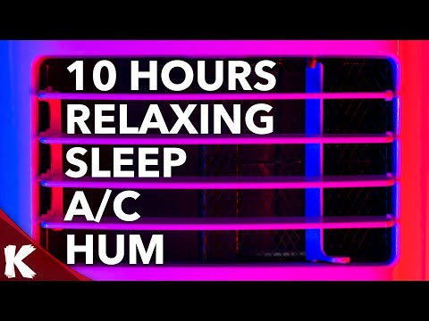 [ 10 Hours ] Relaxing Air Conditioner Background Noise | For Sleeping & Studying